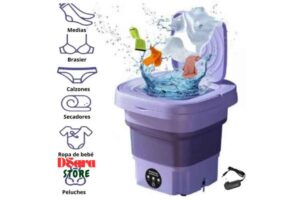 Mini lavadora de ropa portátil compacto